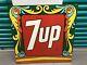 RARE Vintage 60s-70s 7 UP 34 x 34 Metal Sign #83