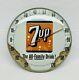 RARE! Vintage 7-Up Thermometer The All Family Drink Advertising Sign Not Working