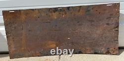 RARE Vintage AUTO-LITE SPARK PLUGS Ignition Engineered Collectible Tin Sign