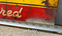 RARE Vintage AUTO-LITE SPARK PLUGS Ignition Engineered Collectible Tin Sign