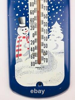 RARE Vintage Advertising SNOW WHITE CREAM SODA Thermometer Near Mint! Sign