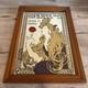 RARE Vintage Art Nouveau CHANEL No 5 Parfum De Toilette ADVERTISING MIRROR 19 x