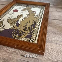 RARE Vintage Art Nouveau CHANEL No 5 Parfum De Toilette ADVERTISING MIRROR 19 x