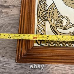 RARE Vintage Art Nouveau CHANEL No 5 Parfum De Toilette ADVERTISING MIRROR 19 x