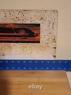 RARE Vintage Auto Lite Automotive Metal Advertising Sign 100% Original