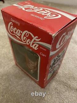 RARE Vintage Boxed 1980s Takara Red Coca-Cola Original Dancing Coke Can Working
