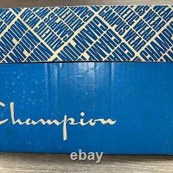RARE Vintage Champion Reverse Weave Athletic Campus Wear Advertising EMPTY Box