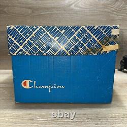 RARE Vintage Champion Reverse Weave Athletic Campus Wear Advertising EMPTY Box