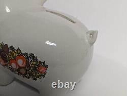 RARE Vintage Corning Ware Spice Of Life Promotional Advertising Coin Piggy Bank