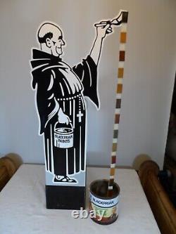 RARE Vintage Fantastic BLACKFRIAR Automated Shop Window Display Monk