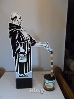 RARE Vintage Fantastic BLACKFRIAR Automated Shop Window Display Monk