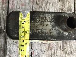 RARE Vintage French MOBILOIL Artic Motor Oil Can Gas Service Station Advertising
