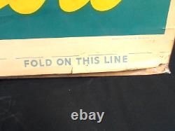 RARE Vintage Gasoline Service Station Spring Advertising Poster Sign, c30s