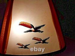 RARE Vintage Guinness Arklow Toucan Lamp. Original Shade. Wkng not tested