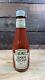 RARE Vintage H. J. Heinz Tomato Ketchup Glass Bottle Advertising Sample