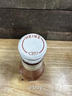 RARE Vintage H. J. Heinz Tomato Ketchup Glass Bottle Advertising Sample