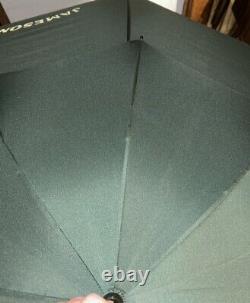 RARE Vintage Jameson Irish Whiskey Promotional Advertising Green White Umbrella