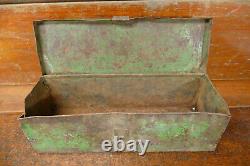 RARE Vintage John Deere JD Farm Machinery Advertising Madelia, MN Tool Box