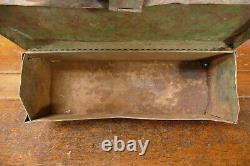 RARE Vintage John Deere JD Farm Machinery Advertising Madelia, MN Tool Box