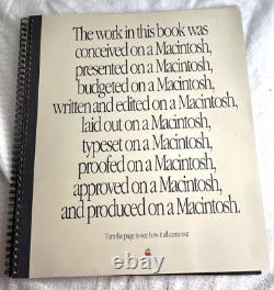 RARE Vintage Macintosh II advertising Apple Demo Book