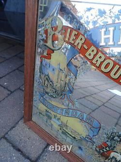 RARE Vintage Medium HEINEKEN HEINEKEN`S Amsterdam & Rotterdam Brewery Pub Mirror