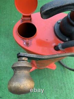 RARE Vintage Oil Pump Can Jug Pourer Dispenser Great Condition