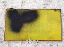 RARE Vintage Old School PUMA SHOES Mirror Promotional Advertising Sign Clean