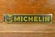 RARE Vintage Original Michelin Tires Small Metal Tin Advertising Sign w Bibendum