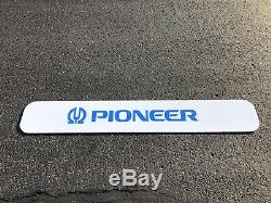 RARE Vintage Pioneer Dealer Sign Point of Sale Display Audio Video Electronics