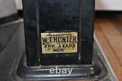 RARE Vintage Post Office Postal Scale Weigh Advertising Counter Station w ATLAS