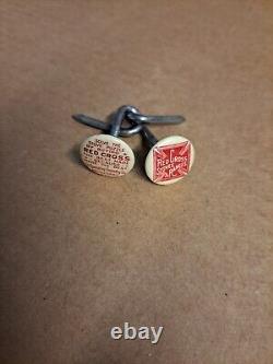 RARE Vintage Red Cross Stoves & Ranges Advertisement Puzzle Rochester N Y