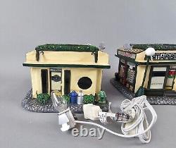 RARE Vintage STARBUCKS Coffee Fish Market Christmas Holiday House 1999