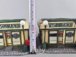RARE Vintage STARBUCKS Coffee Fish Market Christmas Holiday House 1999