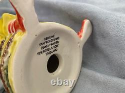 RARE Vintage Shorter & Son RONALD McDONALD on a BIG MAC Pottery FIGURINE