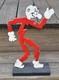RARE Vintage Wood Reddy Kilowatt Man Electricity Folk Advertising Figurine SIGN