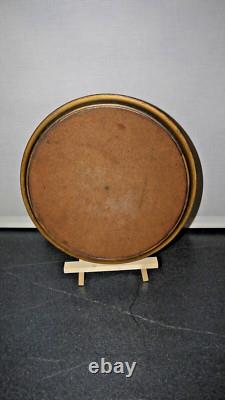 RARE Vintage advertising plastic & cork beer tray Distressed 12.5 inch