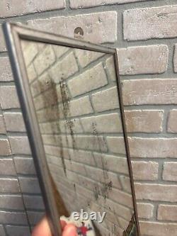 RARE Vintage c1929 Green River Soda Advertising Mirror Sign Edelweiss Chicago