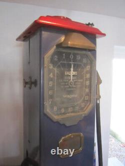 RARE Wayne Vintage Petrol/Gas Pump (863) Petroliana Art-Deco (1930s) Collectible