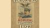 Rare 1897 Admiral Cigarettes Advertisement Vintage Tobacco Commercial