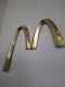 Rare 1970's McDonald's Golden Arches Bronze M Sign. Vintage/Salvage/Collectible