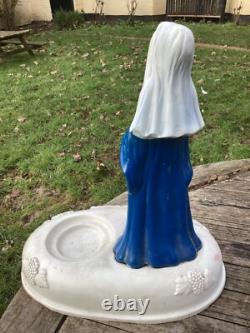 Rare 1980s Vintage Blue Nun Sichel German wines promotional wine bottle display