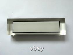 Rare 1980s Vintage Heavy Clear Perspex Technics Sign