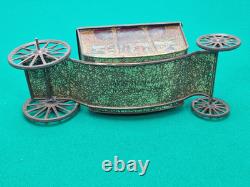 Rare 23 cm Vintage 1936 W&R Jacob Coronation Coach Biscuit tin