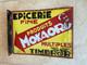 Rare Antique Enamel Sign French Advertising Sign Vintage Shop Sign 2 Sided