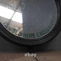 Rare Antique Vintage Jeyes Fluid Advertising Mirror Shop Tin Enamel Sign Kitchen