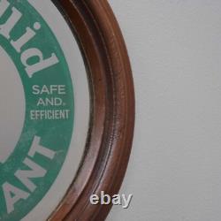 Rare Antique Vintage Jeyes Fluid Advertising Mirror Shop Tin Not Enamel Kitchen