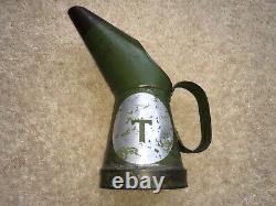Rare C1946 Vintage T(thelson Oils)half Pint Advertising Oil Pourer