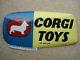 Rare C1960 Vintage Corgi Toys Unused Advertising Window Decal