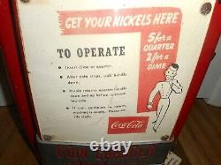 Rare Coca Cola Vintage Vendo Coin Change Changer Machine Soda Pop Gas Station