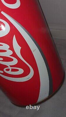 Rare Coca-cola Stool Storage Container Bin Coca Cola Advertising Vintage Retro